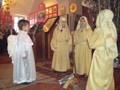 Сценарий рождественского праздника во Всехсвятском храме, 2008 г. - Ерошка.ру0
